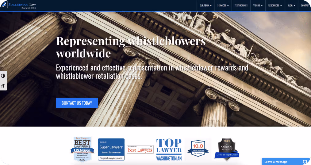 Legal Firm Website Development